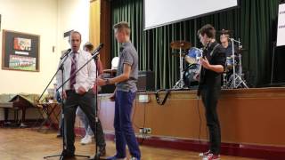 Get Back  Rodborough 16 Leavers Assembly  Mr Newell Mr Ewing Oli Harry and Fred [upl. by Quiteris311]