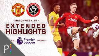 Manchester United v Sheffield United  PREMIER LEAGUE HIGHLIGHTS  4242024  NBC Sports [upl. by Alo]