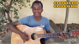 Timona mburu  urethuathua toyo wina muhare guitar lesson how to play muhare by Timona mburu [upl. by Tucky859]