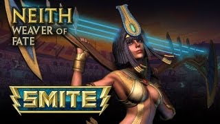 SMITE God Reveal  Neith Weaver of Fate [upl. by Ariajay178]