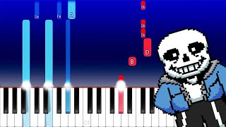 Undertale Last Breath  An Enigmatic Encounter Piano Tutorial [upl. by Aerdnna]