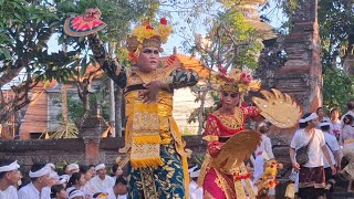 Tari Legong  MANIS TILEM KAJENG PURA DALEM KEDEWATAN SANUR budaya bali [upl. by Orten]