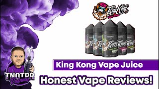 Honest Review King Kong Vape Juice e juice  e liquid [upl. by Mcquillin]