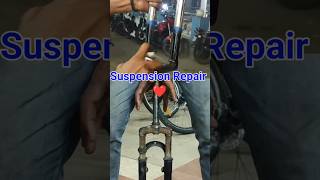 How to repair bicycle front suspension suspension mtb mtblife frontsuspension bicycle cycle [upl. by Gates]