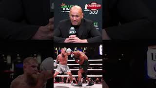 Dana White on Mike Tyson vs Jake Paul quotMike was right and I was wrongquot UFC309 [upl. by Hatty]