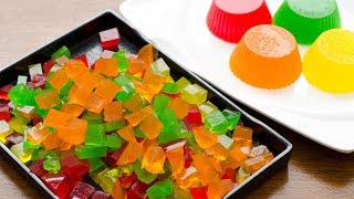 HOME MADE JELLO WITH AGAR AGAR l WITHOUT GELATIN [upl. by Frannie691]