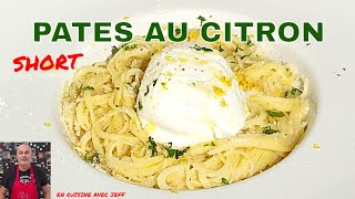 recette des pâtes au citron [upl. by Dalis]