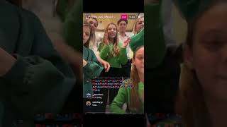 Steisi Eleni Zylfo festojne🥳 live ne instagram tek shtepia e teze Anes❤ urojne gezuar Vitin e Ri💘 [upl. by Satterlee]