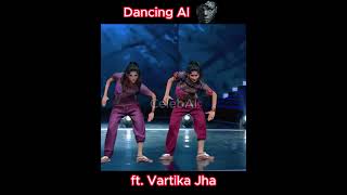 Vartikas clone Version 2 😍ai trending bollywood india viral dance aidance vartika best [upl. by Adni]