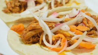 Cochinita pibil sin horno  Cochinita pibil en estufa [upl. by Amsirahc729]