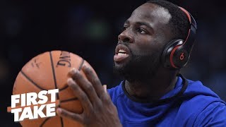 Draymond Green under pressure to turn around season  First Take [upl. by Lienad]