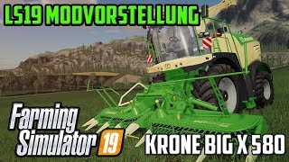 Krone BigX 580  LS19 MODVORSTELLUNG [upl. by Enawyd123]