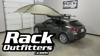 Rhino Rack Dome 1300 SunSeeker Rack Mount Shade Rain Awning [upl. by Ginder507]