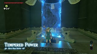 Easy Mirro Shaz Shrine Tempered Power Solution LoZ BotW – Legend of Zelda Breath of the Wild [upl. by Collette]