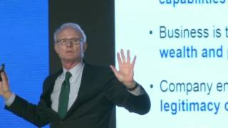 Keynote on quotCreating Shared Valuequot by Michael Porter Professor Harvard Business School [upl. by Hughes]