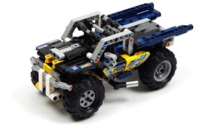 Lego Technic 42033  42034 Extreme Off Roader Combi Model Speed Build And Review [upl. by Annayad]