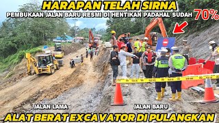 Alat Berat Di Pulangkan  Jalan Baru Batu Jomba Resmi Di Tutup batujomba  Batu Jomba Hari Ini [upl. by Htide140]