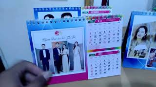 kalender meja kalender duduk murah tapi keren [upl. by Sadira601]