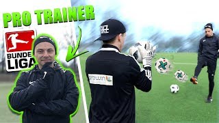 Mein erstes PROFI Torwarttraining  Road to Pro 4 [upl. by Yellehs]