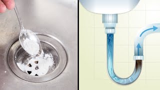 8 Fast and And Easy Ways To Unclog Drains Naturally [upl. by Charbonneau]