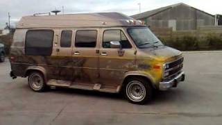 Chevrolet Van Chevy V8 Custom Stainless Exhaust TGS Longlife Stockport [upl. by Beaufert16]