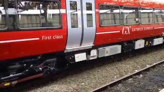 GATWICK EXPRESS TYPE3872 AT CREWE STATION [upl. by Akkina]