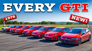 VW Golf GTI Generations DRAG RACE [upl. by Billen577]