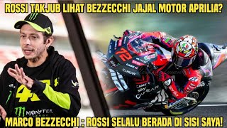 Rossi Takjub Bezzecchi Jajal Motor Aprilia Marco Bezzecchi  Rossi Selalu Berada Di Sisi Saya [upl. by Alene729]