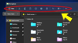 How to use the New Windows 11 File Explorer [upl. by Nyllij427]