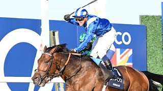 ANMAAT springs 401 shock in dramatic QIPCO Champion Stakes [upl. by Airetak]