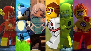 ALL Speedsters from Lego Videogames [upl. by Marigolde]