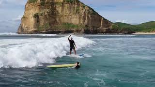 gerupuk one of the best surf spots in lombok  Drone Footage Mavic 2 Pro [upl. by Bacchus]