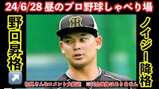 【阪神速報トーク】阪神新外国人？！新内国人野口が初昇格⤴ノイジー2度目の降格⤵雨天中止☔阪神vs広島 ＠鳴尾浜球場 24628 初見コメント大歓迎 阪神タイガース  阪神 広島東洋カープ [upl. by Morganica603]