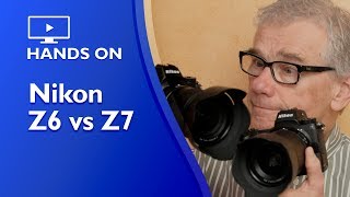 Nikon Z6 vs Z7 detailed handson side by side comparison [upl. by Annais725]