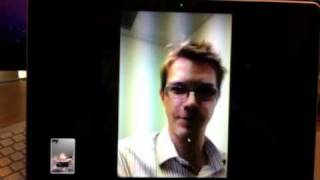 FaceTime between Mac and iPhone 4 [upl. by Eintrok]