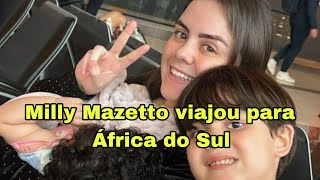 Emily Mazetto viajou pra África do Sul [upl. by Wallie]