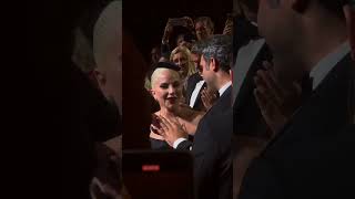 Lady Gaga Blows Kisses During ‘Joker Folie à Deux’ Ovation at the 81st Venice Film Festival [upl. by Muhan]