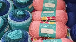 Pioneer Woman clearance yarn 091024 [upl. by Nosnehpets]