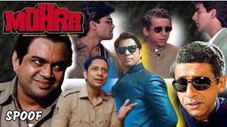 Mohra 1994 Movie Best Dialogue Paresh rawal Nashrudin Shah Akshay Kumar Suniel Shetty [upl. by Asiluy]