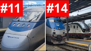 Every Amtrak Route Ive Taken Ranked [upl. by Nalliuq]