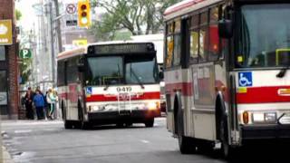 Toronto Transit Commission Bus System [upl. by Niuqaoj]