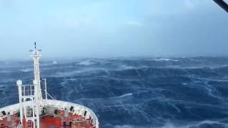 Ship in Indian ocean Storm [upl. by Hornstein920]