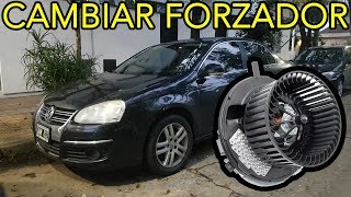 Como sacar el forzador del Vento  Jetta mk5 y cambiar filtro cabina [upl. by Seugram]