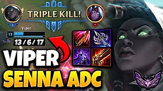 Senna vs Varus ADC  HLE Viper  Patch 141 Korea Master ✅ [upl. by Efinnej]