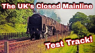 The Lost UK Mainline Railway Test Track [upl. by Ytirahc]