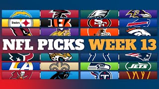 NFL Predictions Week 13  2024 [upl. by Moorish]