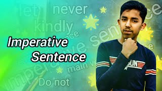 Classification of imperative sentence খুব সহজেই শিখি imperative sentence [upl. by Isolt]