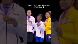 Thats a lot of Medals 🤯 gymnastics wag simonebiles medal top3 [upl. by Florinda]