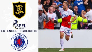 Livingston vs Rangers Extended Highlights  Scottish Premiership  CBS Sports Golazo  Europe [upl. by Derfla]