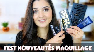 TEST NOUVEAUTÉS MAQUILLAGE  Avec de jolies découvertes [upl. by Hsakaa347]